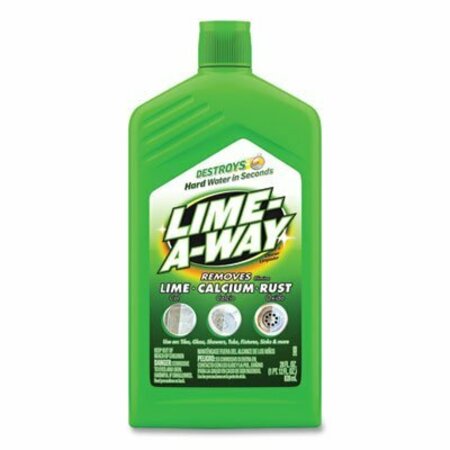 RECKITT BENCKISER LIME-A-WAY, Lime, Calcium & Rust Remover, 28oz Bottle 87000CT